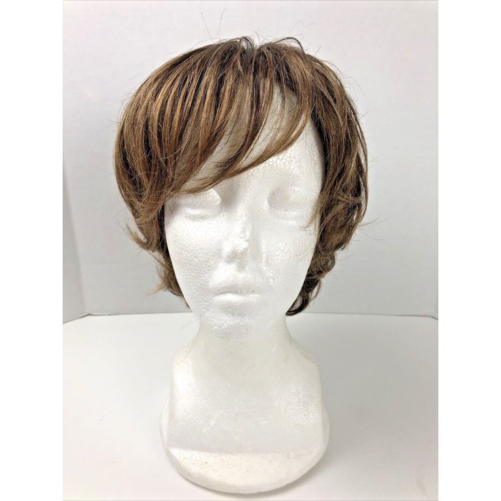 Paula Young Whisper Lite Wig “Alex” Size Average Pecan Delight Brown Layered - Picture 5 of 12